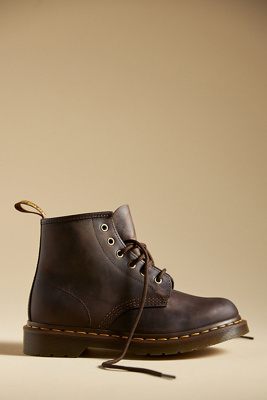 DR. MARTENS' 101 SMOOTH LEATHER BOOTS 