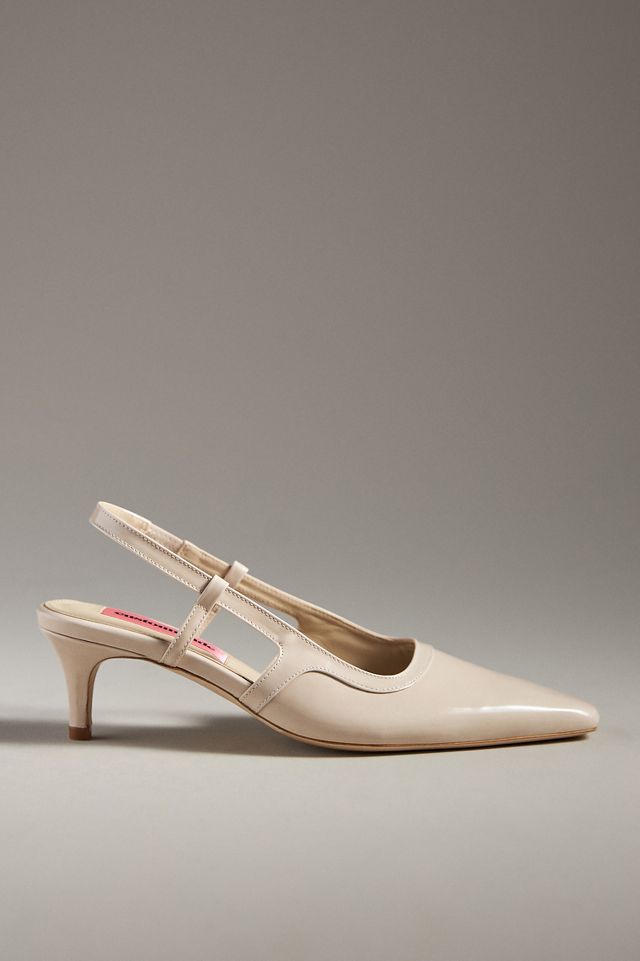 Custommade Anita Patent Slingback Heels | Anthropologie