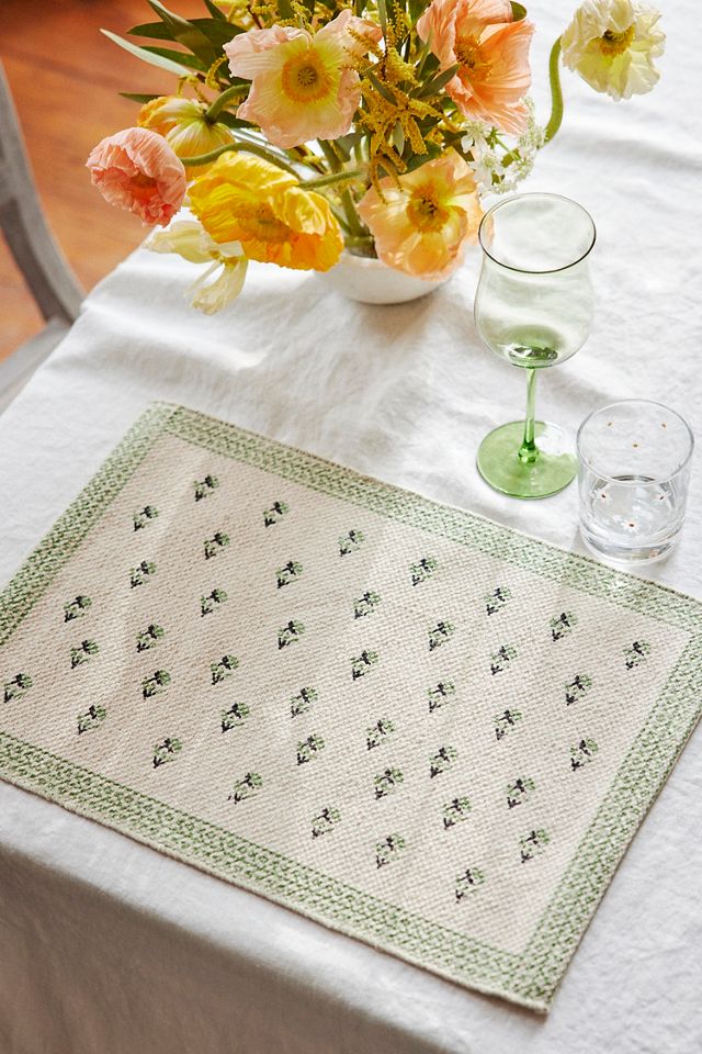 Ditsy Floral Cotton Placemats #1