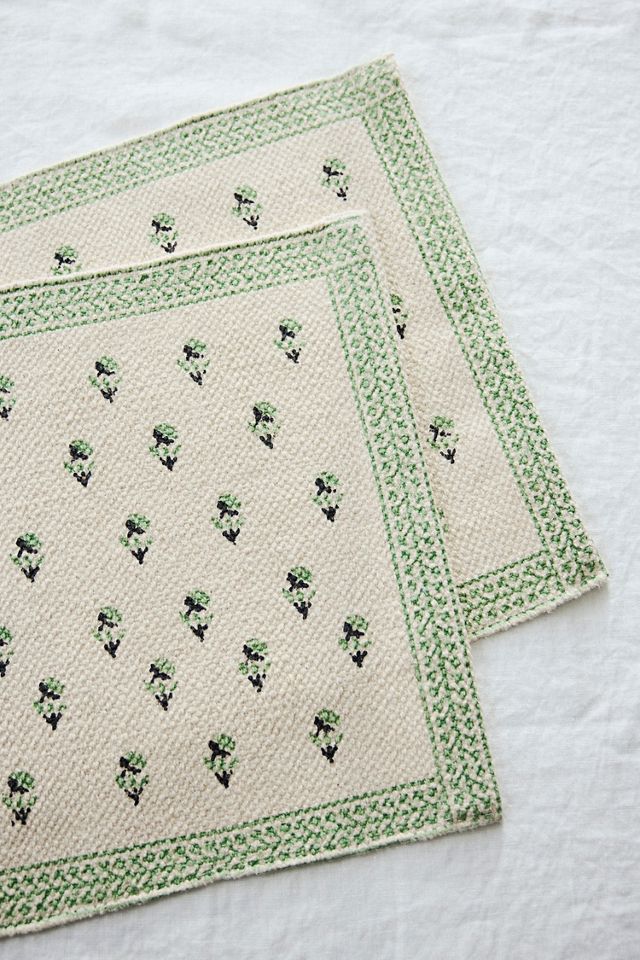 Ditsy Floral Cotton Placemats #3