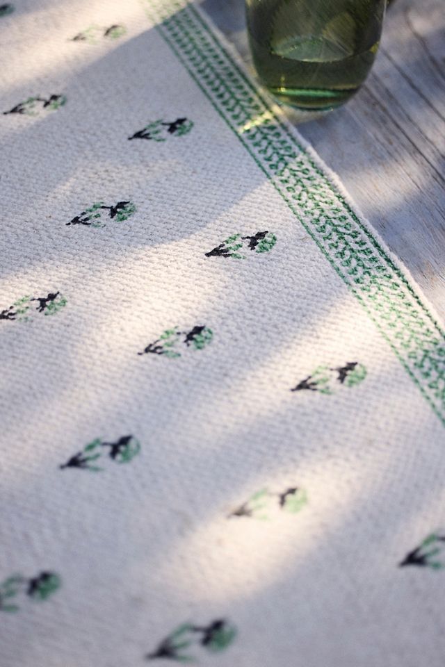 Ditsy Floral Cotton Runner #1