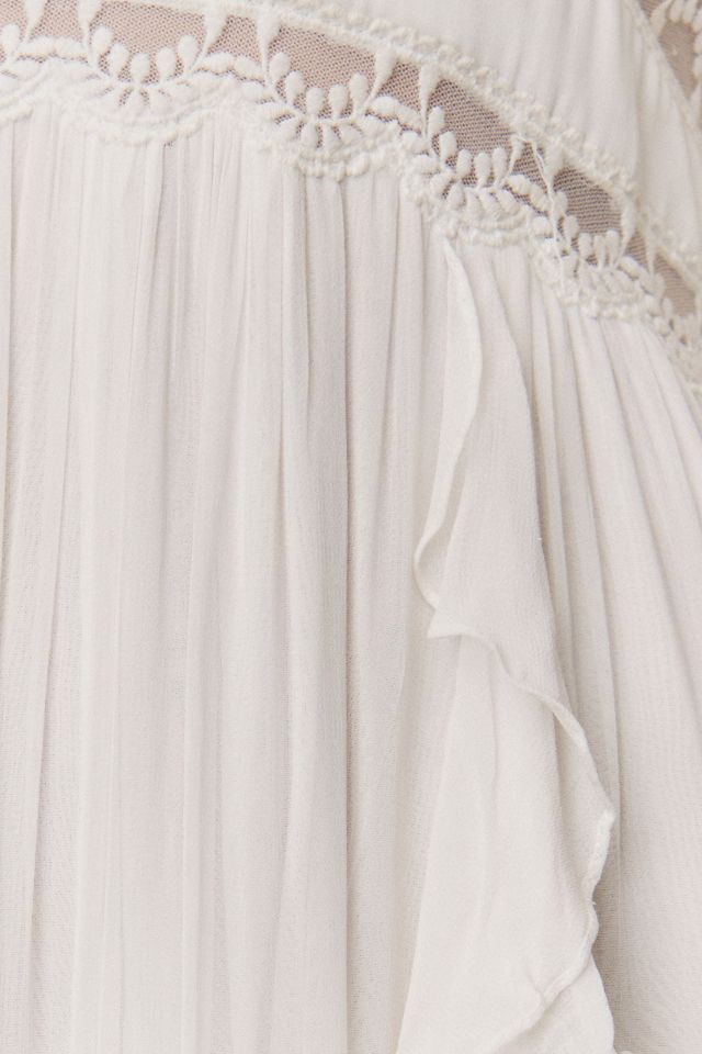 Rococo Sand Mia Long-Sleeve Ruffled Maxi Dress #3