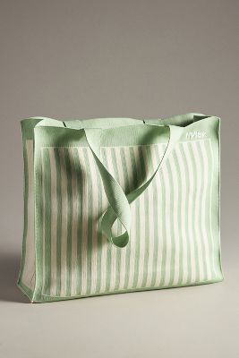 Hvisk Cruise Knit Tote In Green