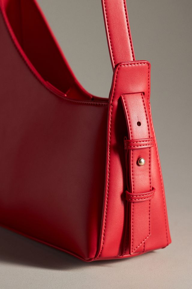 Noemi Asymmetrical Buckle Shoulder Bag #3