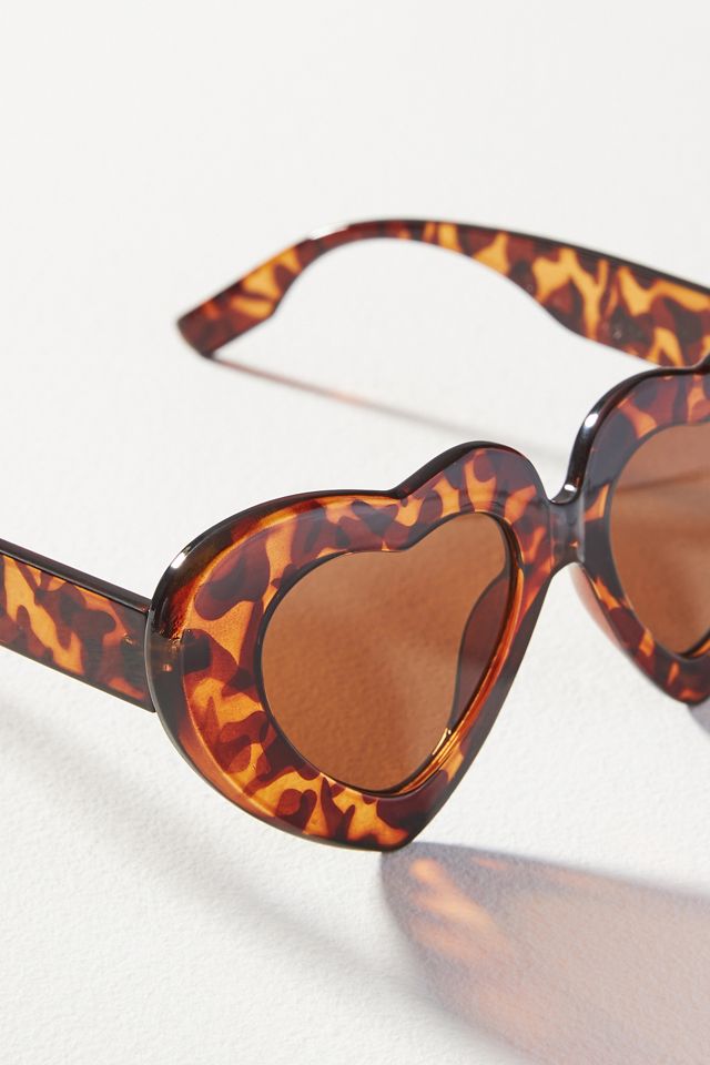Heart Icon Sunglasses | Anthropologie display picture 1