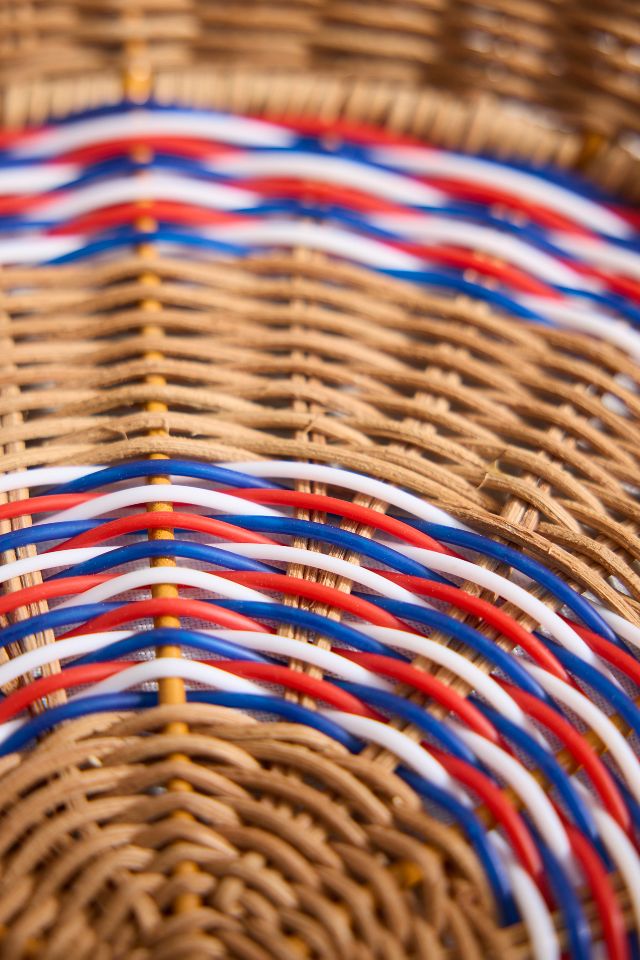 Americana Woven Rattan Serving Basket | Terrain