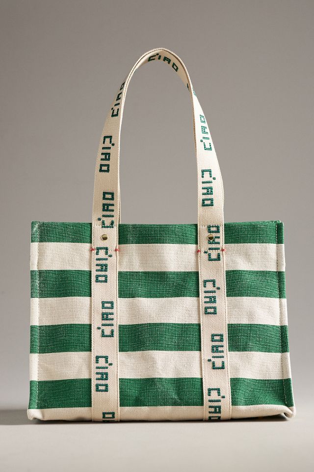 Clare V. Noemie Canvas Tote | Anthropologie