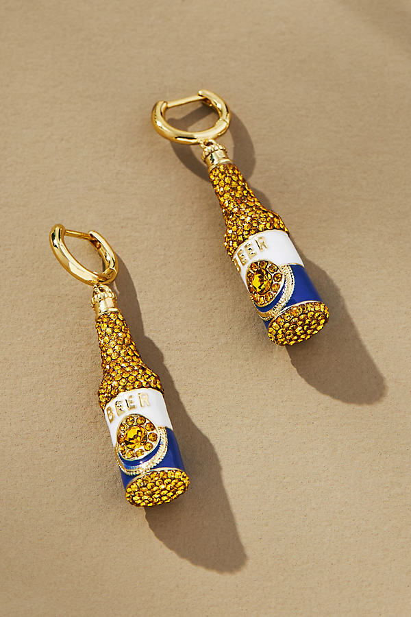 Baublebar Lager Than Life Earrings In Yellow