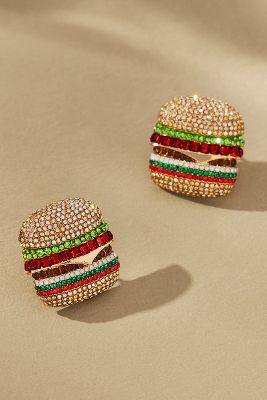 Baublebar Hamburger Earrings In Gold