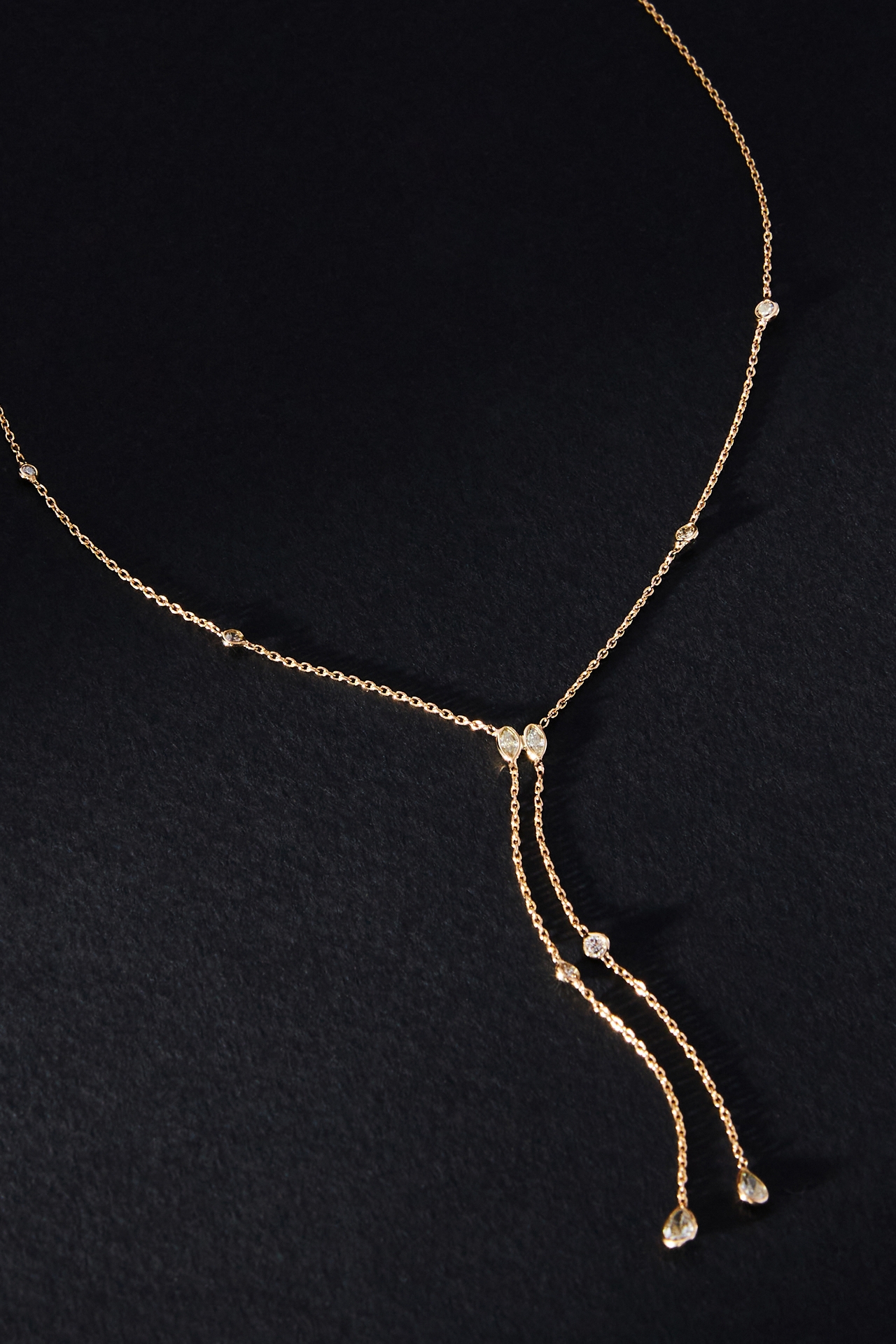 Double Chain Y-Neck Necklace