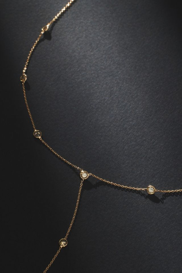 Diamond Y-Neck Necklace #1