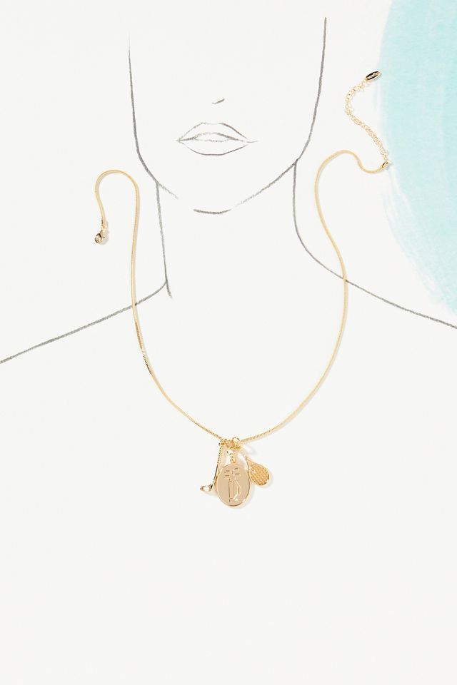 Dainty Charm Pendant Necklace #3