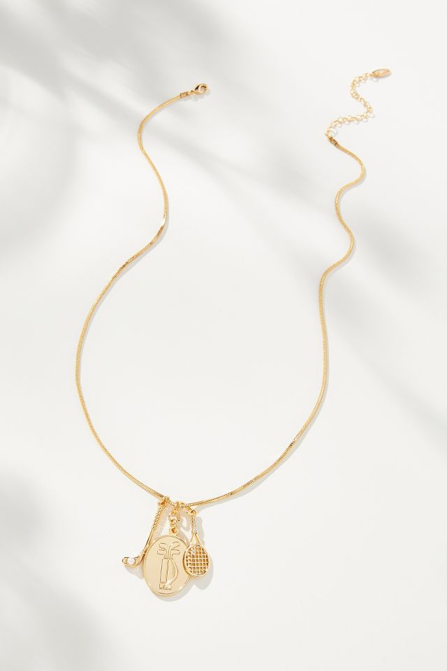 Anthropologie pendant necklace hot sale