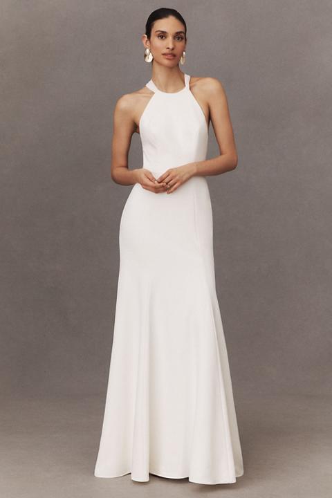 Jenny by Jenny Yoo Shipley Halter Wedding Gown