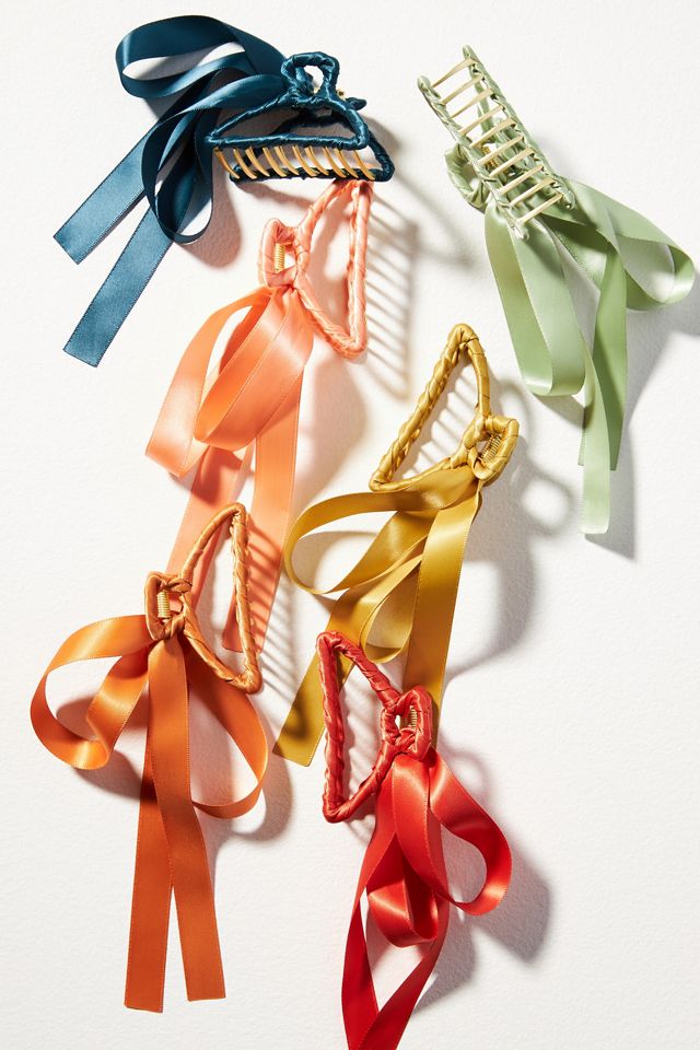 Clubhouse Bow Hair Claw Clip #3