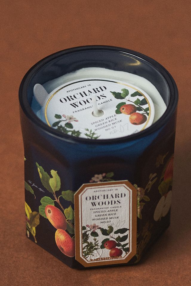 Apothecary 18 Spice Orchard Woods Glass Candle #2