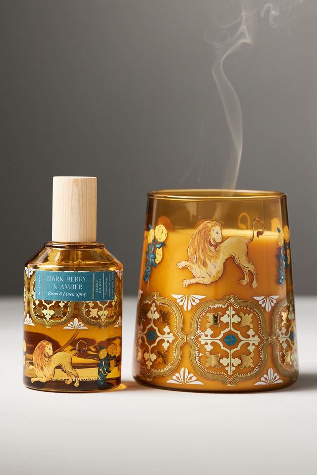 the GETAWAY Floral Dark Berry & Amber Boxed Candle #1