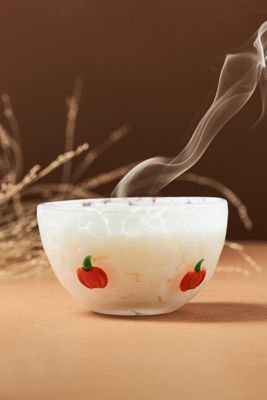 Icon Pumpkin & Sweet Vanilla Glass Candle
