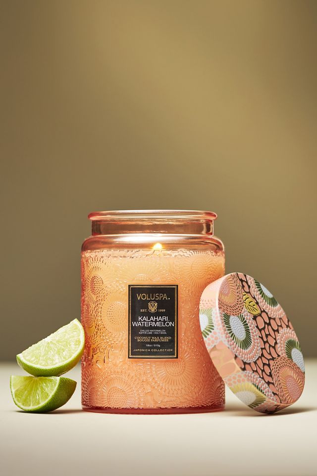 Voluspa Kalahari Watermelon Glass Jar Candle #4