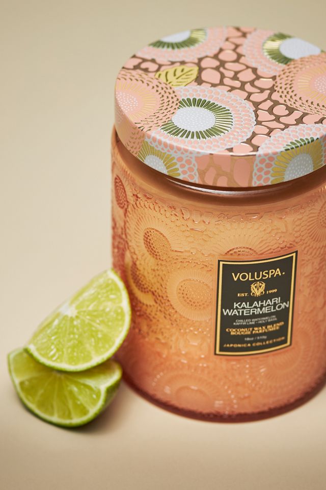 Voluspa Kalahari Watermelon Glass Jar Candle #5