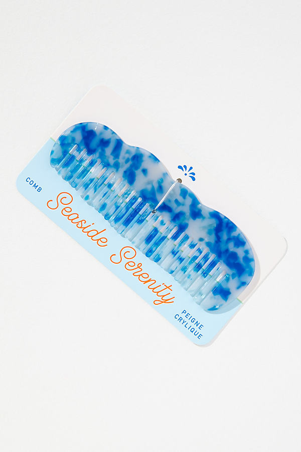 Shop Anthropologie Acrylic Comb In Blue