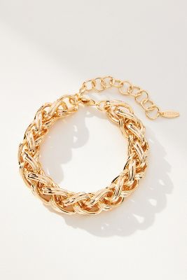 Shop By Anthropologie Rope Chain Bracelet In Gold