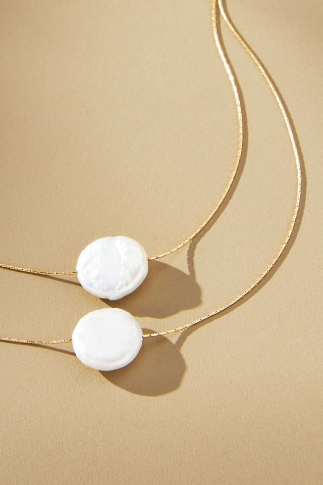 Double Layer Pearl Necklace #1