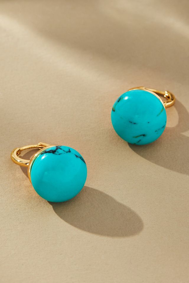 Anthropologie turquoise deals earrings