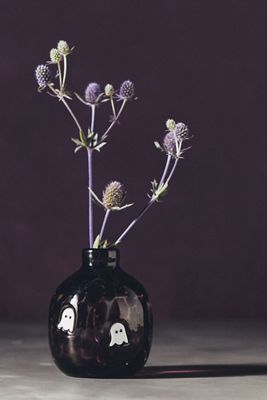 Mystic Icon Glass Bud Vase