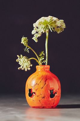 Mystic Icon Glass Bud Vase