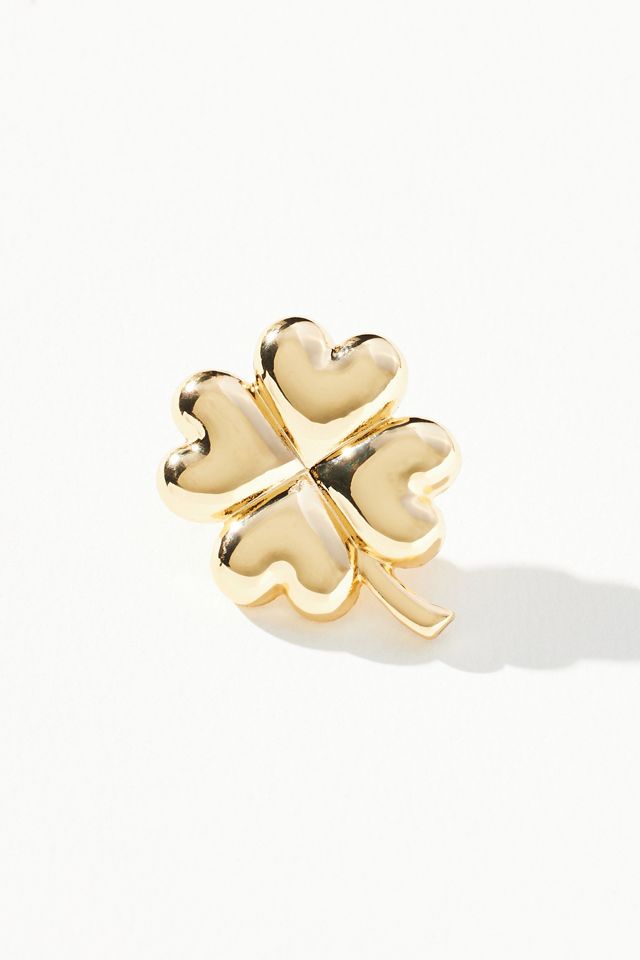 BaubleBar Four-Leaf Clover Post Earrings #1