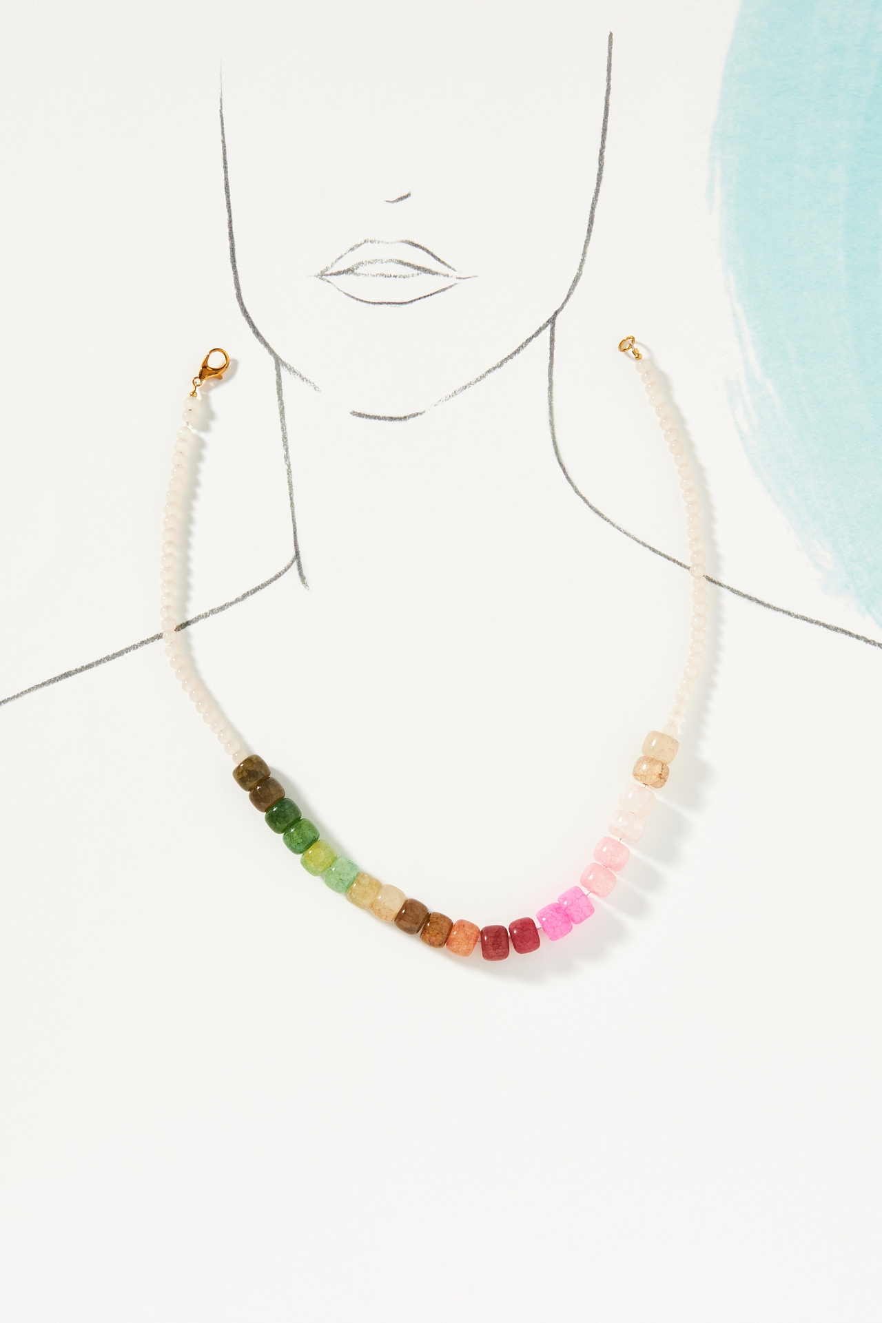 Casa Clara Skye Beaded Necklace