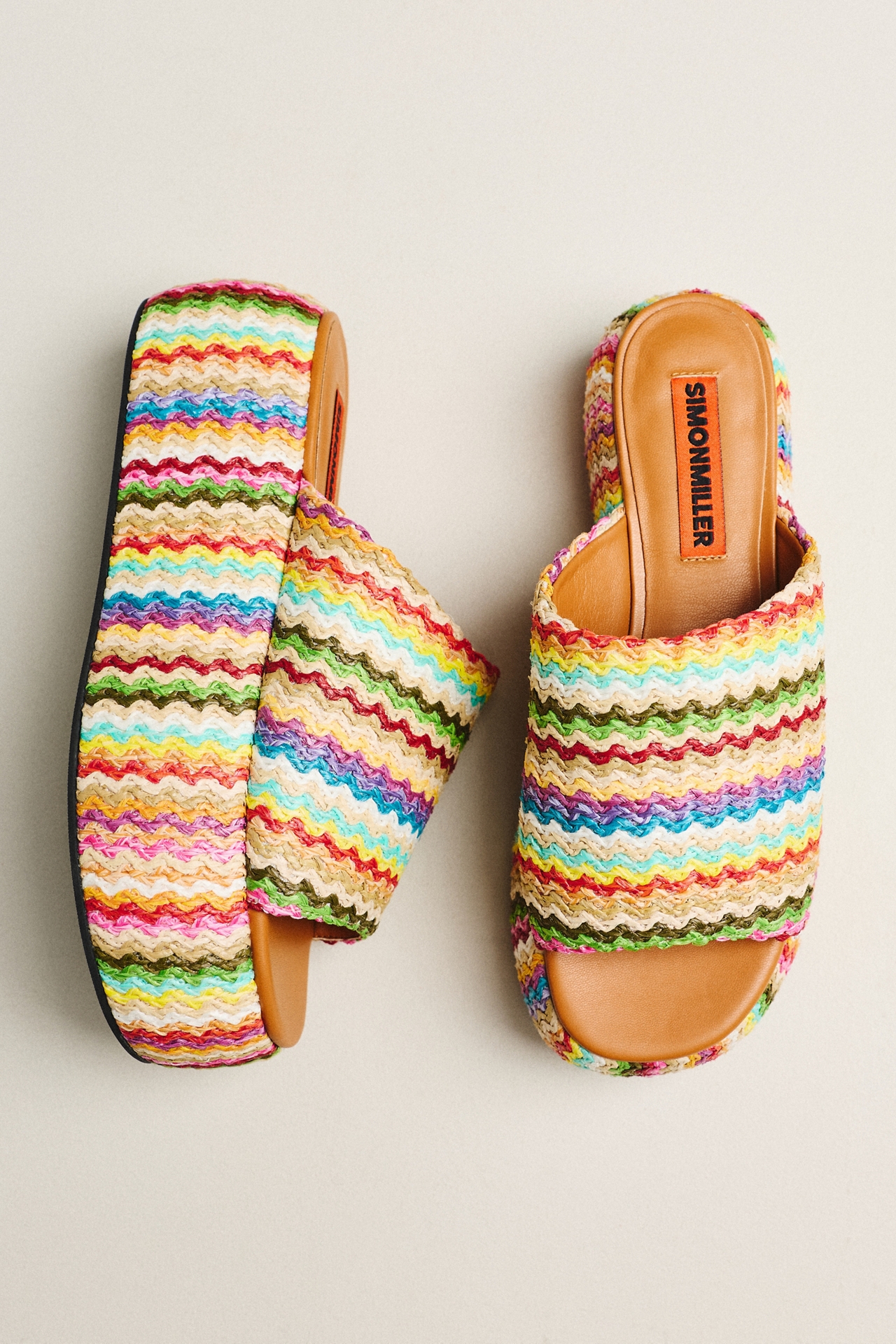 SIMONMILLER Platform Slide Sandals