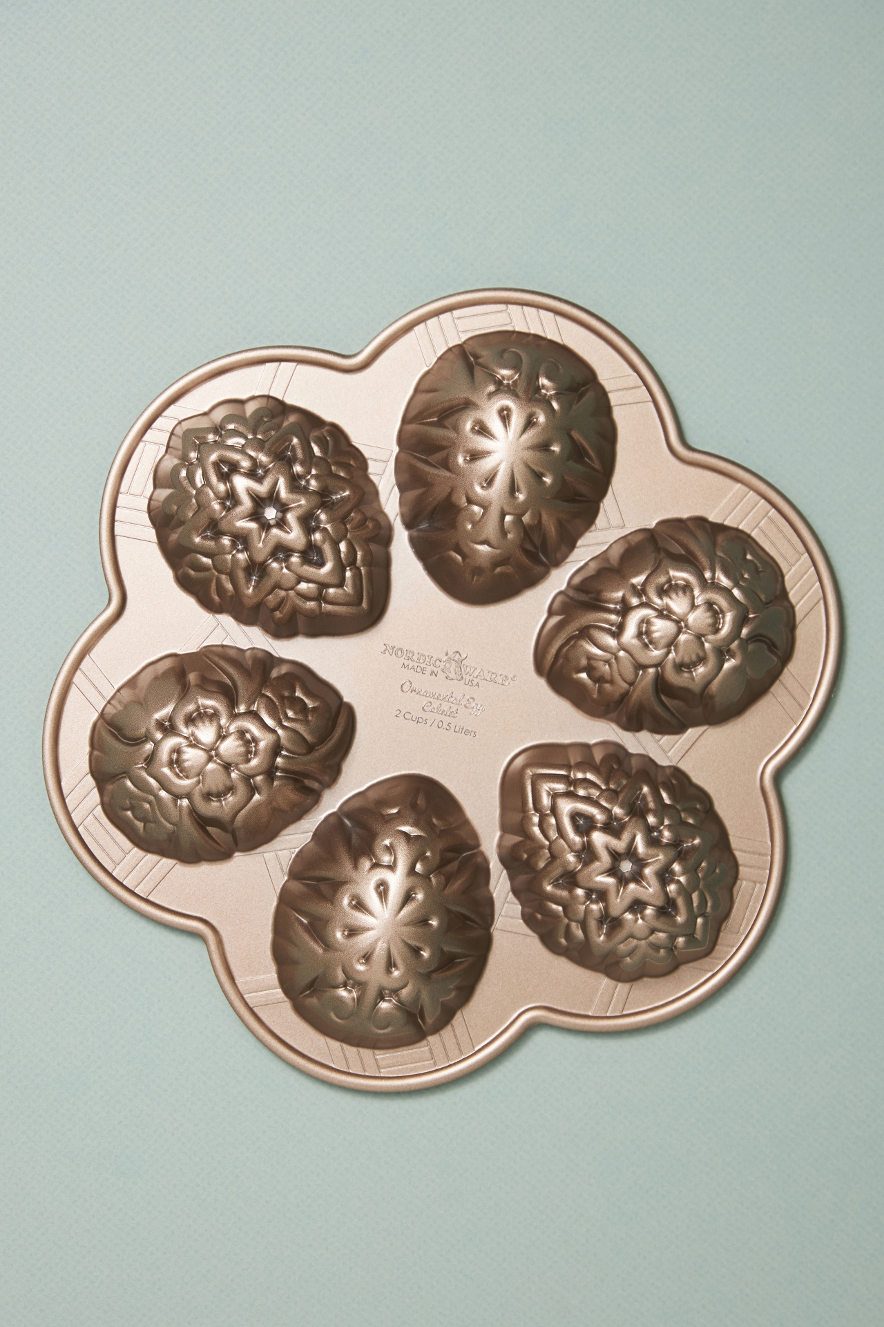 Nordic Ware Ornamental Egg Cakelet Pan