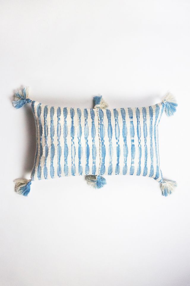 Archive New York Naturally Tie-Dyed Striped Antigua Pillow #2