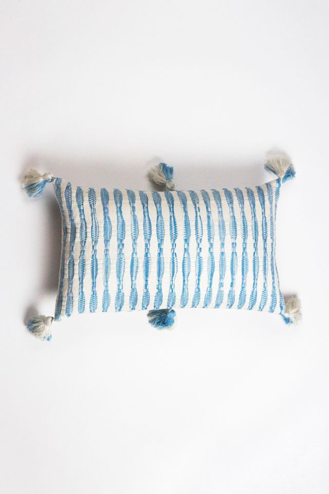 Archive New York Naturally Tie-Dyed Striped Antigua Pillow #4
