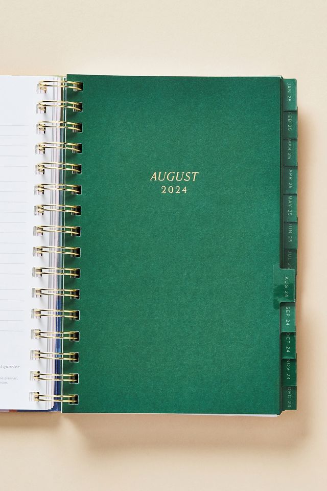 2025 17-Month Spiral Planner #1