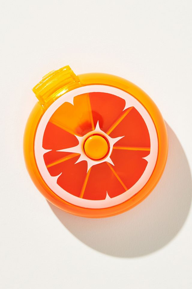 Fruit-Shaped Travel Pill Case #1