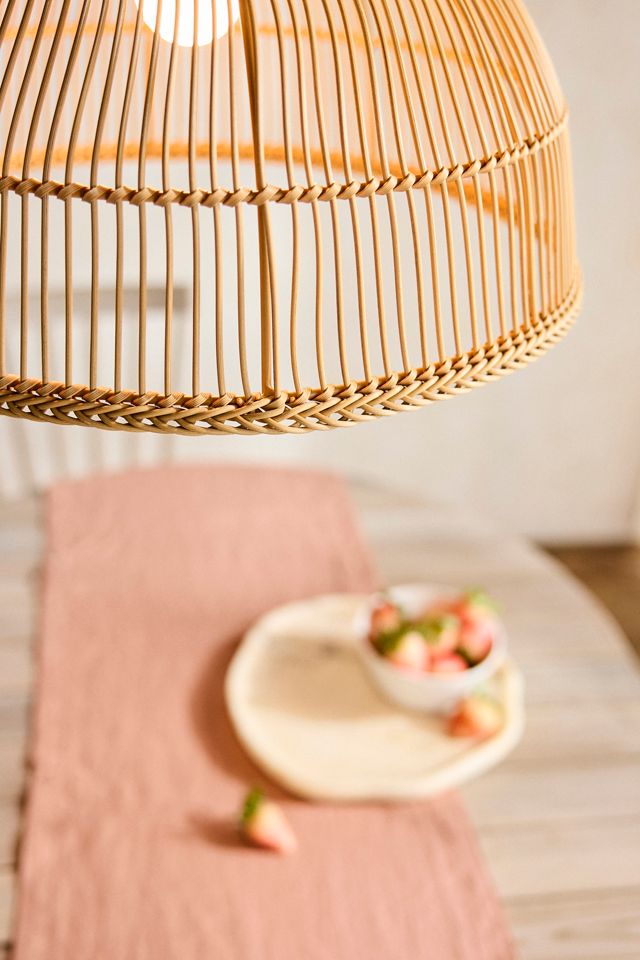 Woven Rattan Outdoor Shade #2