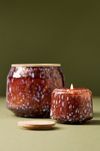By Anthropologie Fruity Honeycrisp Oakwood Glass Jar Candle