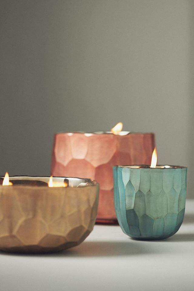 Pebble Fresh Coriander & Fig Leaf Glass Candle #1