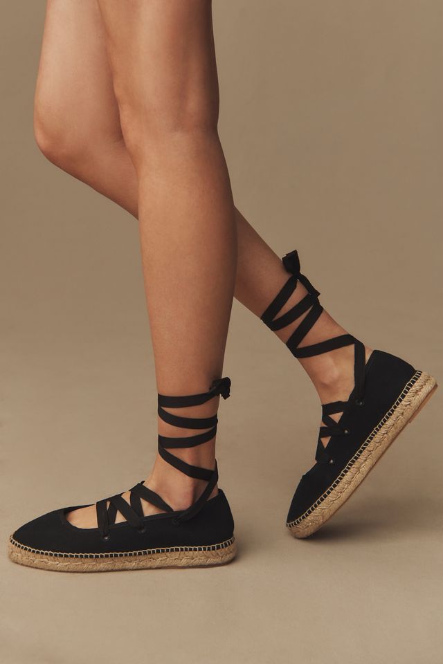 Maeve Tie-Up Espadrille Flats #1