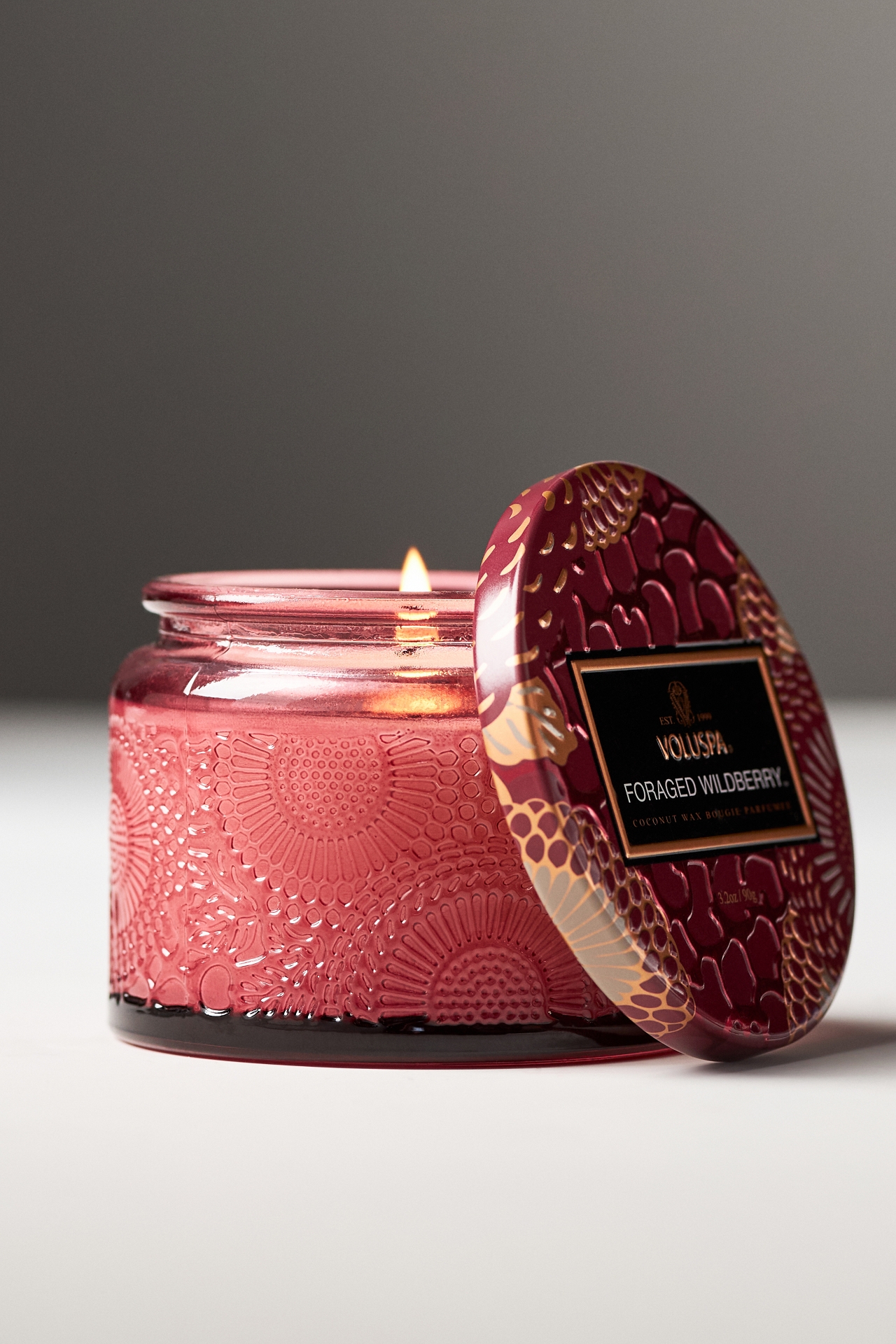 Voluspa Japonica Foraged Wildberry Glass Jar Candle