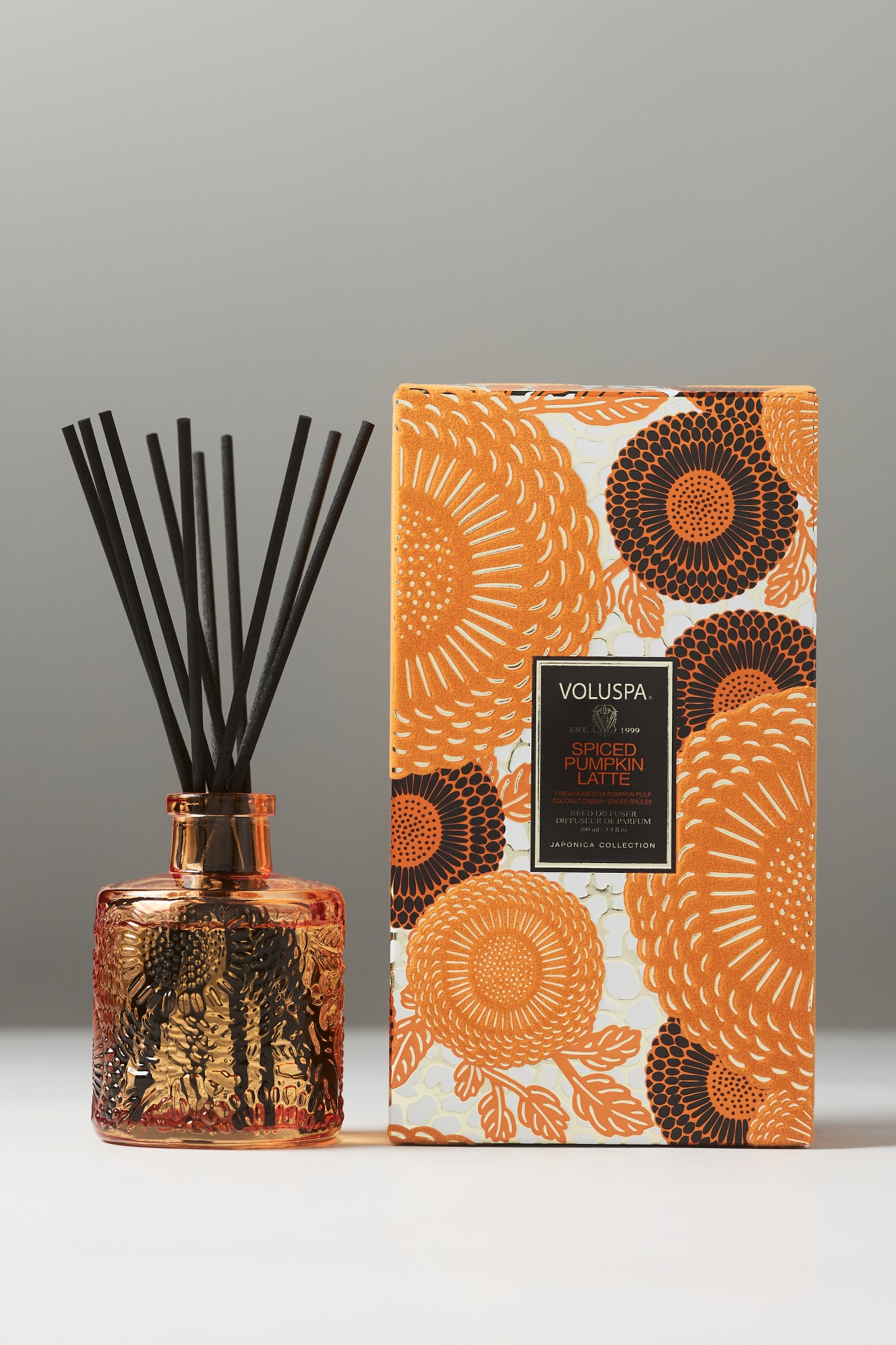 Voluspa Japonica Spiced Pumpkin Latte Reed Diffuser