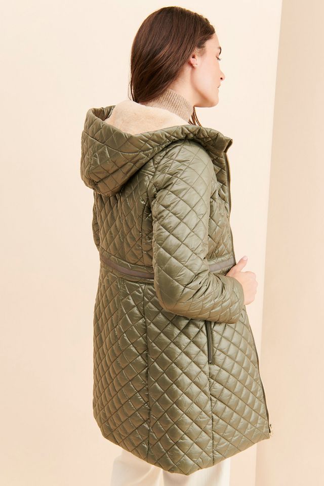 Kate spade outlet quilted coat