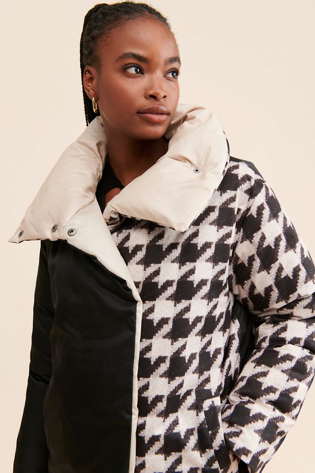 Bernie Mixed Print Puffer #2