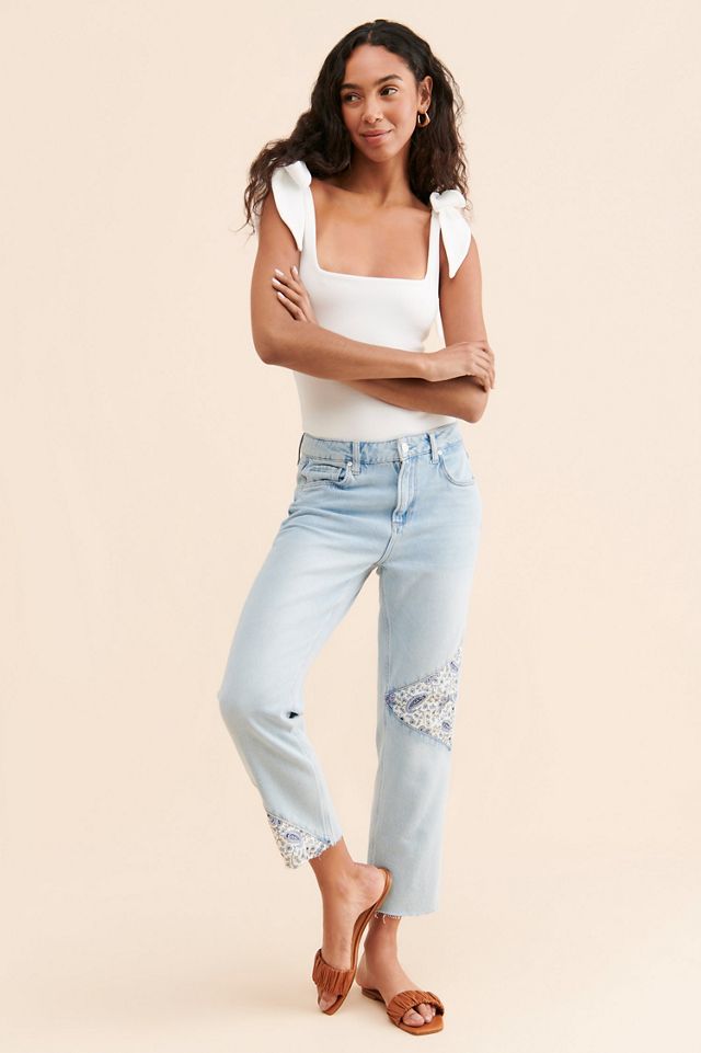 PAIGE Noella Patchwork Jeans #2