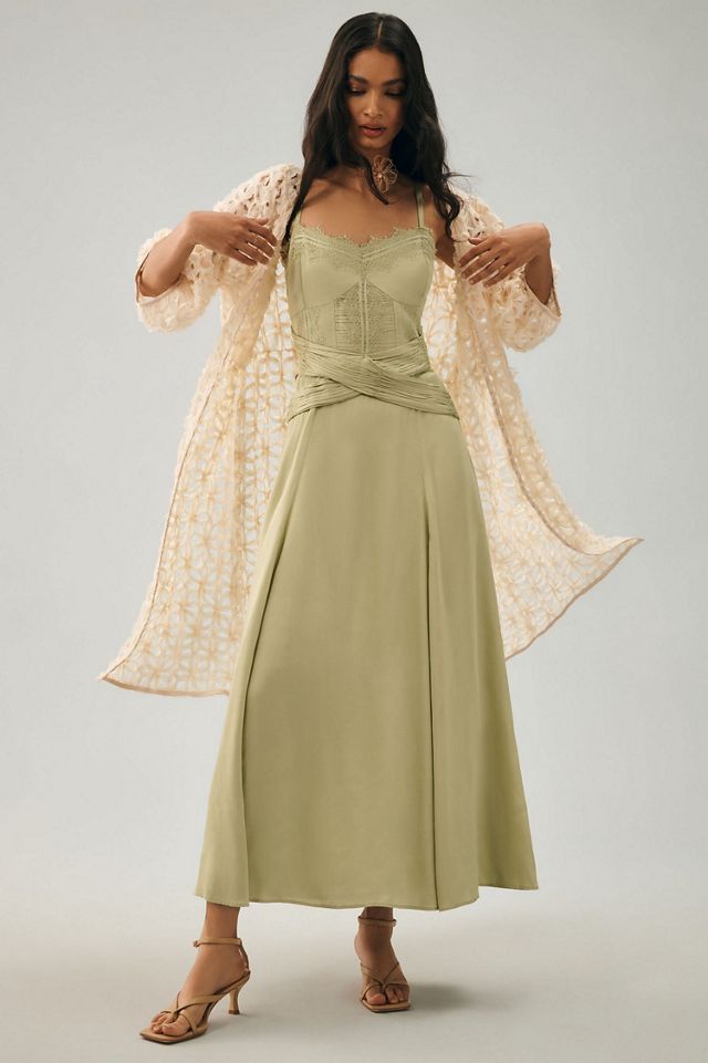 Textured Cutout Duster #3