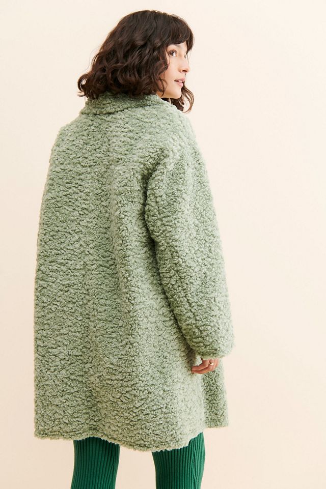 Moon River Sherpa Oversized Coat #1