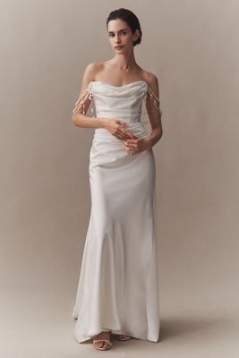 Wtoo by Watters Vivien Square-Neck A-Line Wedding Gown